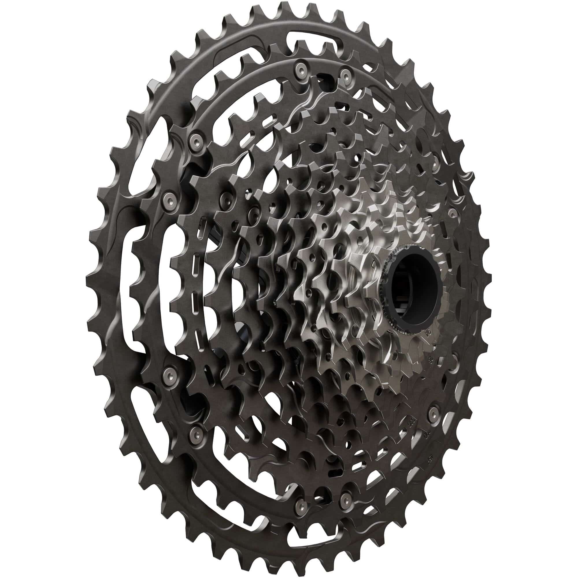 Shimano XTR CS-M9200 12-speed MTB cassette with Hyperglide+ technology, featuring 10-45T gear range and durable components.