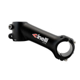 Cinelli Pista stem with 65° track angle and 31.8mm clamp for track bikes, shown in a close-up view of the component.