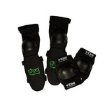 TSG Junior bike protection set with adjustable straps, includes safety gear, lightweight clothing for young cyclists.