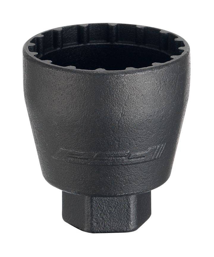 FSA MegaEvo BB T47 socket wrench for bottom bracket installation and removal, workshop tool in black with silver accents.