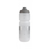 Topeak TTi 750ml lightweight, leak-proof cycling water bottle with a clear plastic body and screw-on cap.