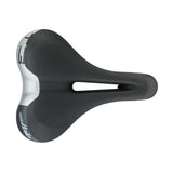 Selle Italia T3 Flow Commuter Saddle: BLACK S2 | Swinnerton Cycles