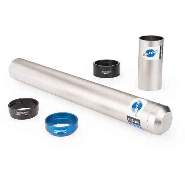 Park Tool CRS-15.2 Crown Race Setting System for 1.5" and 1-1/4" forks, workshop tool for bicycle maintenance.
