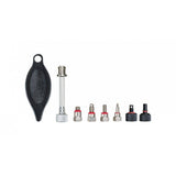 Jagwire Mineral Brake Bleed Fitting Adapter for workshop use, sealing and bleeding bicycle brake systems.
