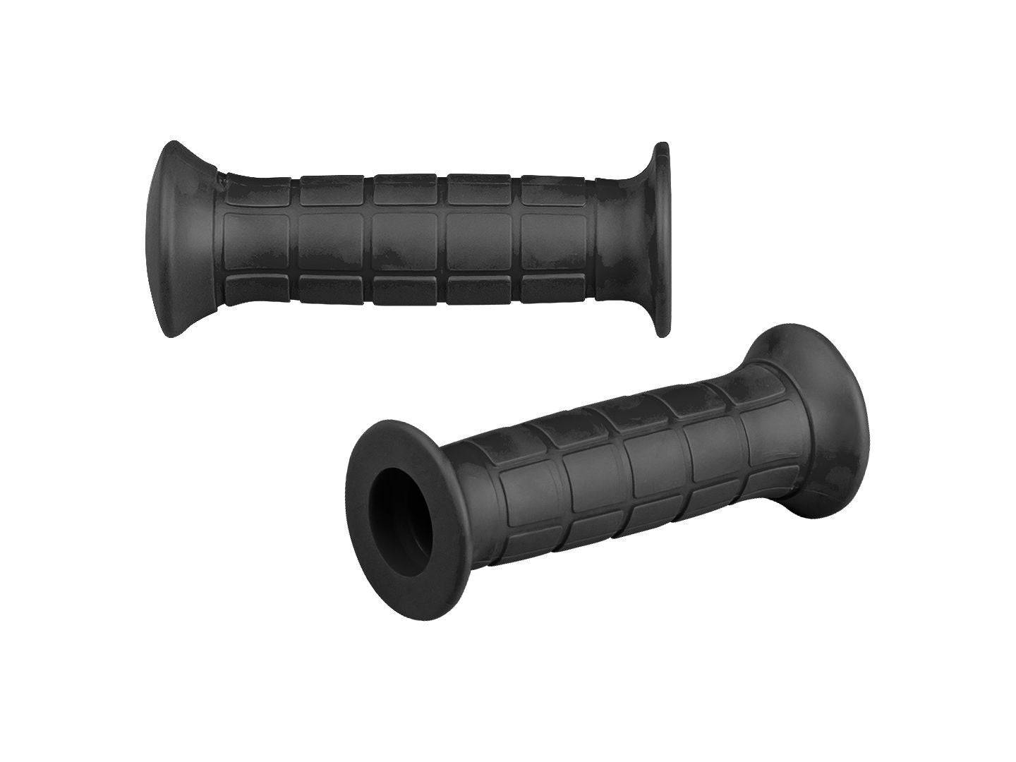 Trek Kids bike grips for comfortable, secure steering on gearless bikes, featuring textured rubber handles for better grip.
