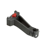 Rixen-Kaul KLICKfix Quill Fitting for 22-26mm stems with 180° rotation adapter, bicycle accessories, close-up of fitting and adapter