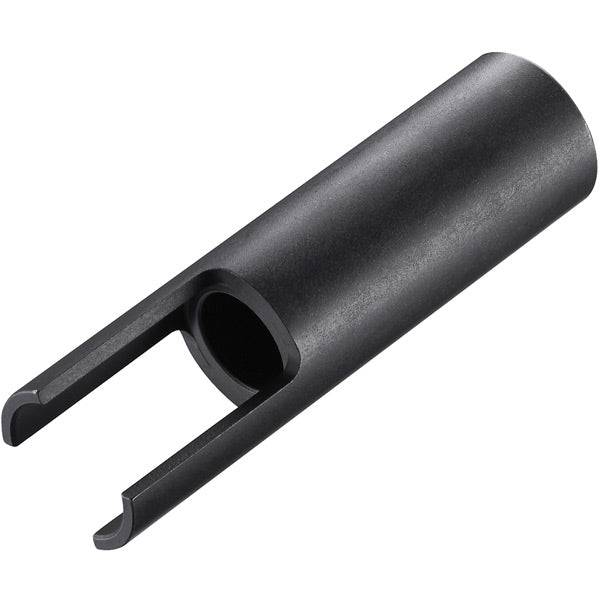 Shimano Workshop TL-C7001 right hand cone removal tool for bike maintenance, showing the specialized tool in a workshop setting.