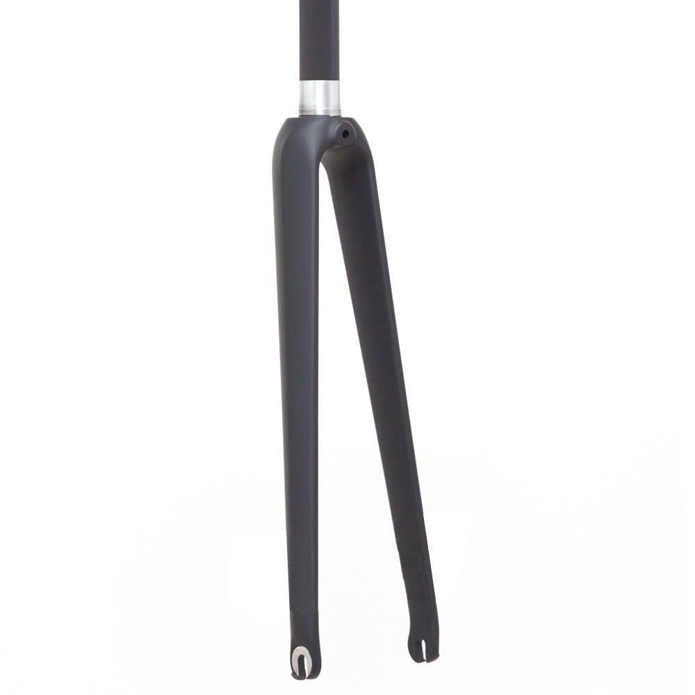 Columbus Futura SL Carbon Road Fork unpainted 1 1/8 inch caliper with 700x28c clearance, lightweight cycling component.