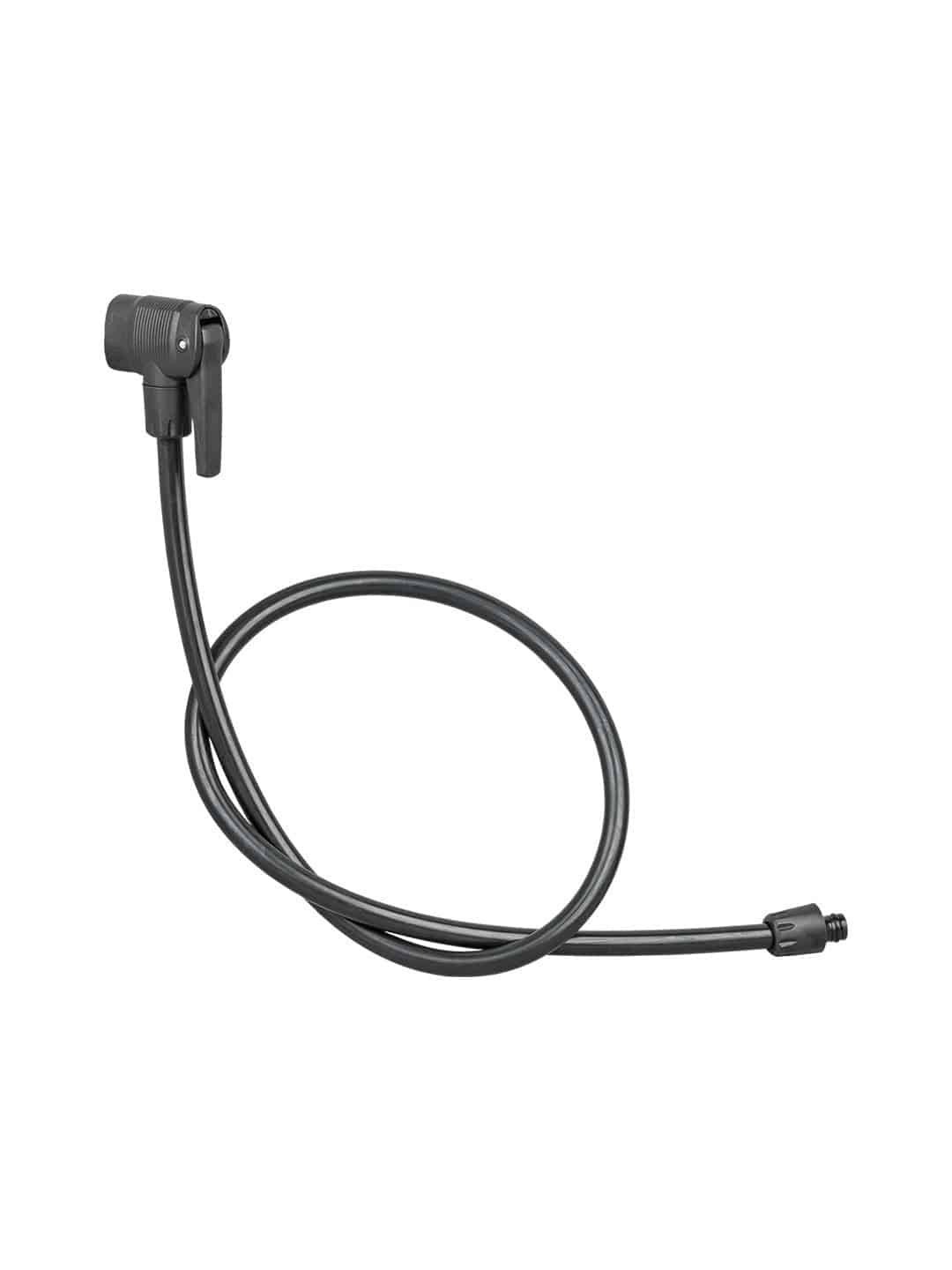 Bontrager Charger Euro bike pump head with hose, durable replacement accessory for bike inflation tasks.