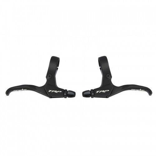 Pair of black TRP ML800 Spyke brake levers for Spyke disc calipers, designed for bicycle components.