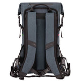 Campagnolo Roll Top cycling backpack with waterproof design, ideal for commuting, shown with adjustable straps and durable fabric.