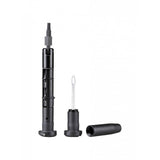 Topeak Plug n Tool mountain bike repair kit with tubeless tyre plugs and tools, black workshop set for bike maintenance.