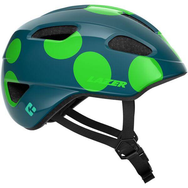 Lazer NutZ 2.0 KinetiCore kids helmet with turnfit system and insect net, lightweight protective cycling helmet for children
