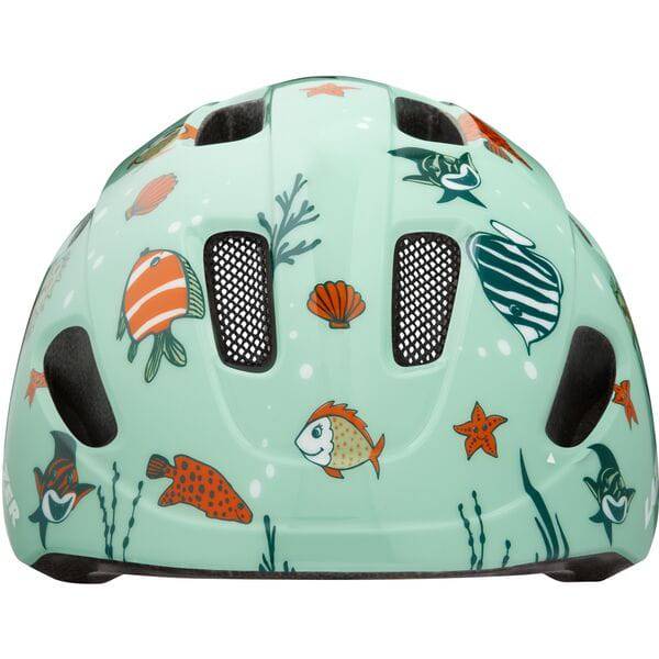 Lazer PNut 2.0 KinetiCore toddler bike helmet with turnfit adjustment, LED compatibility, and colorful design.
