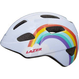 Lazer PNut 2.0 KinetiCore toddler bike helmet with turnfit adjustment and LED compatibility, shown from side view.