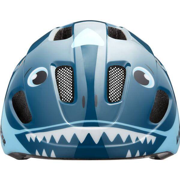 Lazer PNut 2.0 KinetiCore toddler bike helmet with turnfit adjustment and LED compatibility, shown in bright colors.