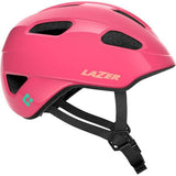 Lazer PNut 2.0 KinetiCore toddler bike helmet with turnfit adjustment and LED compatibility, shown on a child.