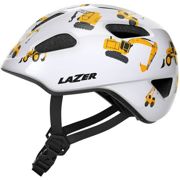 Lazer PNut 2.0 KinetiCore toddler bike helmet with turnfit adjustment, LED compatibility, in bright colors and ventilation.