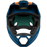 Lazer Cage KinetiCore full face helmet for enduro and downhill racing, featuring durable construction and secure fit.