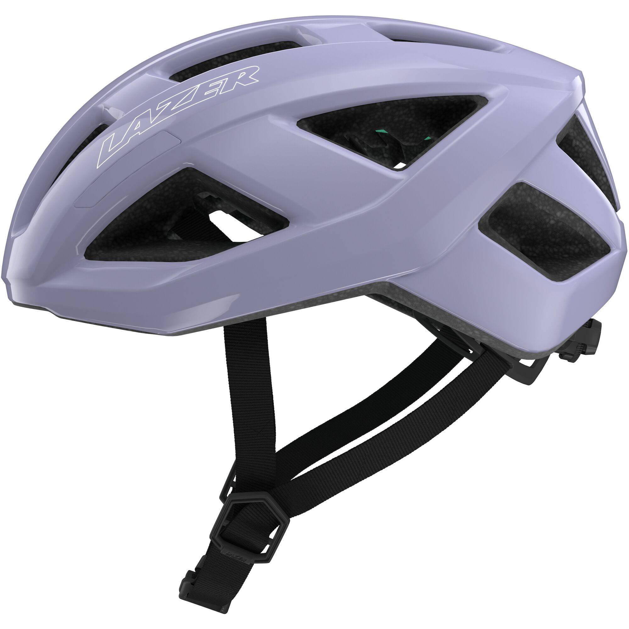 Lazer Tonic KinetiCore cycling helmet with adjustable TurnSys fit and ventilation, shown from the front view.