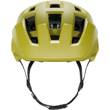 Lazer Coyote KinetiCore mountain bike helmet with TurnSys fit system and magnetic buckle, shown from side view.