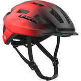 Lazer Codax KinetiCore helmet with adjustable fit, integrated visor, and LED light compatibility, designed for cycling safety.