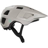 Lazer Lupo KinetiCore trail helmet with adjustable fit and integrated visor, featuring ventilation and durable construction for cycling.
