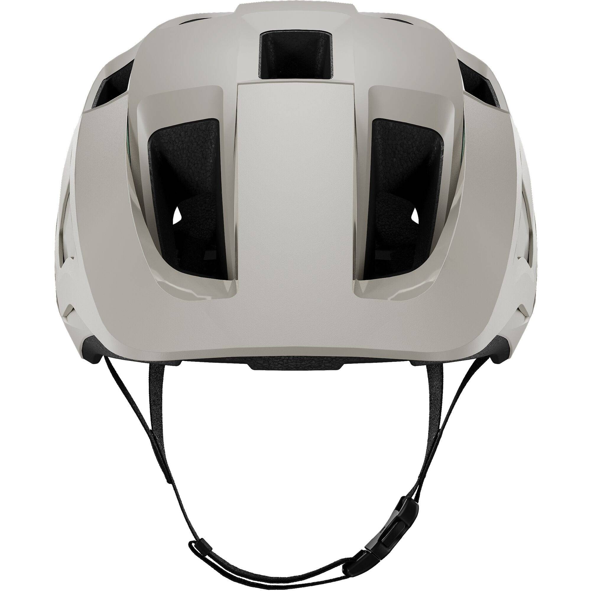 Lazer Lupo KinetiCore trail helmet with adjustable fit and integrated visor, showcasing the helmet's sleek design and ventilation.