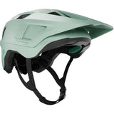 Lazer Lupo KinetiCore trail helmet with adjustable fit and integrated visor, designed for cycling and outdoor adventures.
