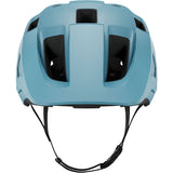 Lazer Lupo KinetiCore trail helmet with adjustable fit and integrated visor, shown from side view on a white background.