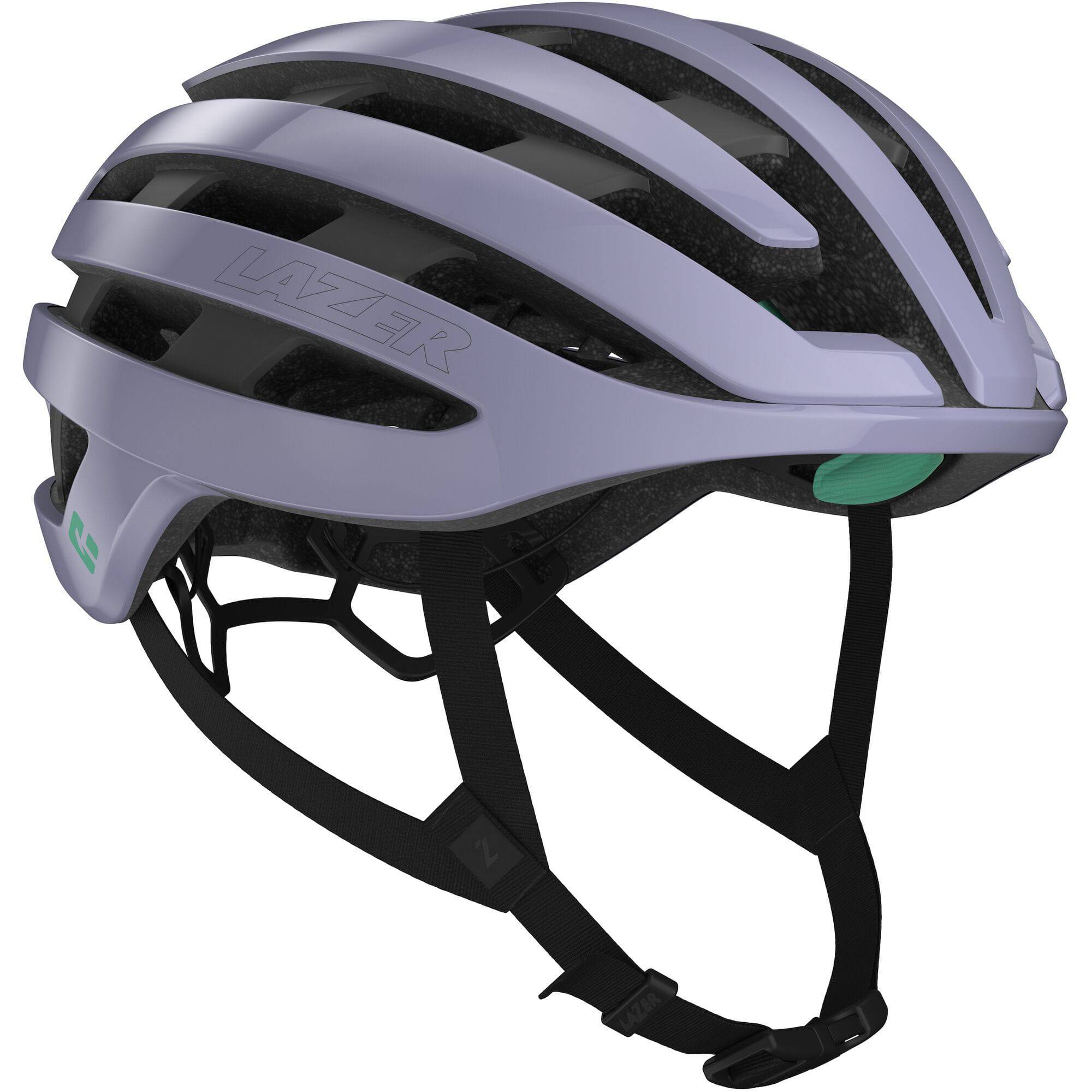 Lazer Z1 KinetiCore cycling helmet with adjustable RollSys fit system and ventilation for enhanced comfort.