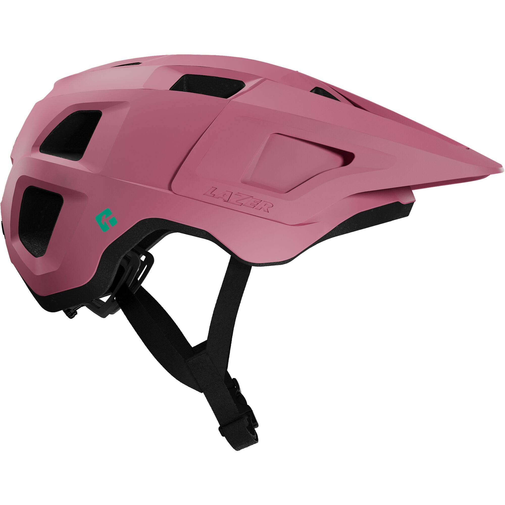Lazer Finch KinetiCore trail helmet with TurnSys fit system, LED compatibility, and durable construction for cycling safety.
