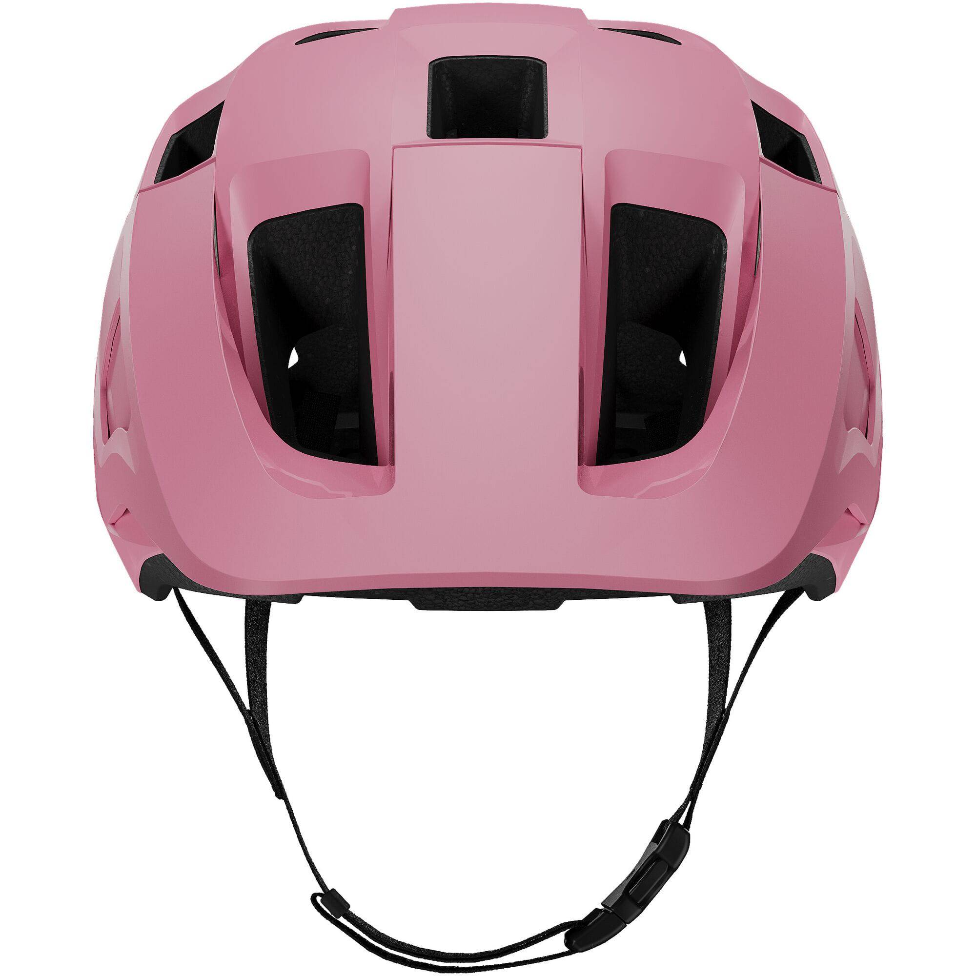 Lazer Finch KinetiCore trail helmet with TurnSys fit system and integrated LED compatibility, shown from side view.