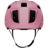 Lazer Finch KinetiCore trail helmet with TurnSys fit system and integrated LED compatibility, shown from side view.