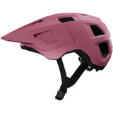 Lazer Finch KinetiCore trail helmet with TurnSys fit system and LED compatibility, shown from the front with adjustable straps.