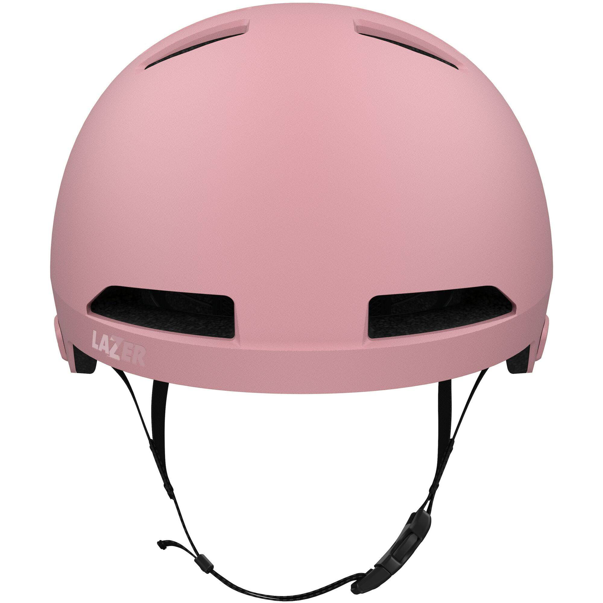 Lazer Maze KinetiCore helmet for urban cycling with rotational impact protection, shown in a sleek black design.