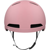 Lazer Maze KinetiCore helmet for urban cycling with rotational impact protection, shown in a sleek black design.