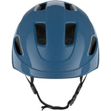 Lazer NutZ 2.0 KinetiCore kids helmet with turnfit system and insect net, shown on a child for safety and comfort.