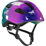 Lazer NutZ 2.0 KinetiCore kids helmet with turnfit system and insect net, featuring sporty design and adjustable fit.
