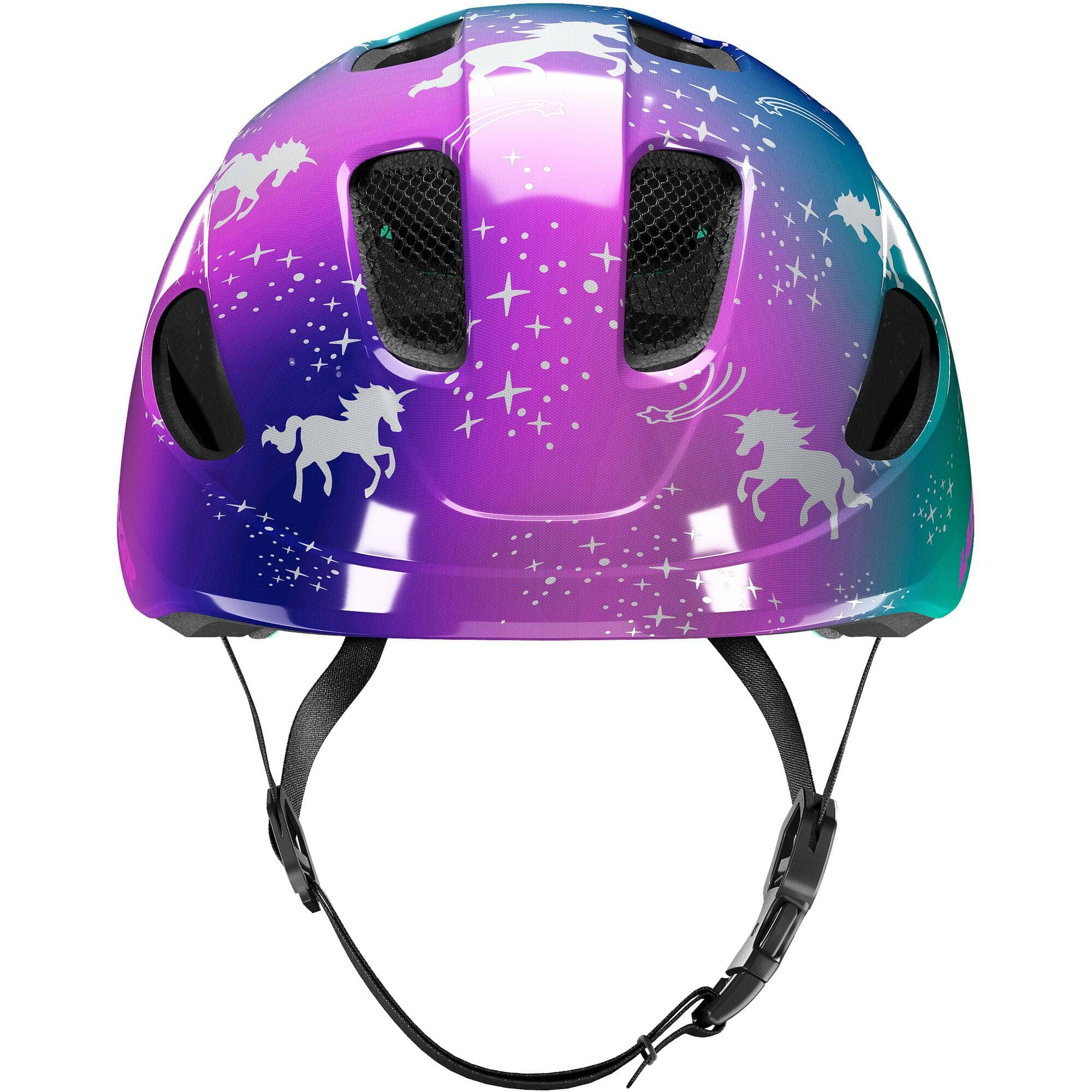 Lazer NutZ 2.0 KinetiCore kids helmet with turnfit system and insect net, featuring adjustable fit and safety design.