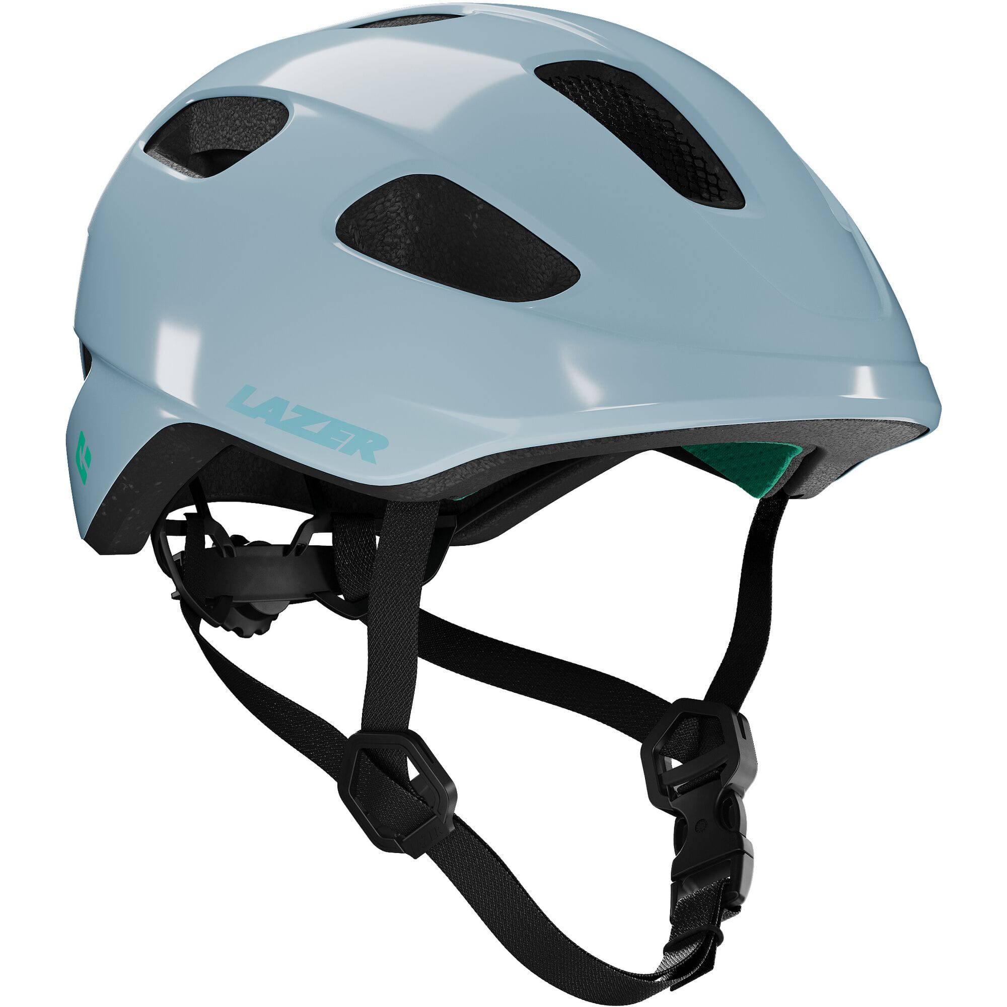 Lazer PNut 2.0 KinetiCore toddler bike helmet with turnfit adjustment and LED compatibility, shown from the front.
