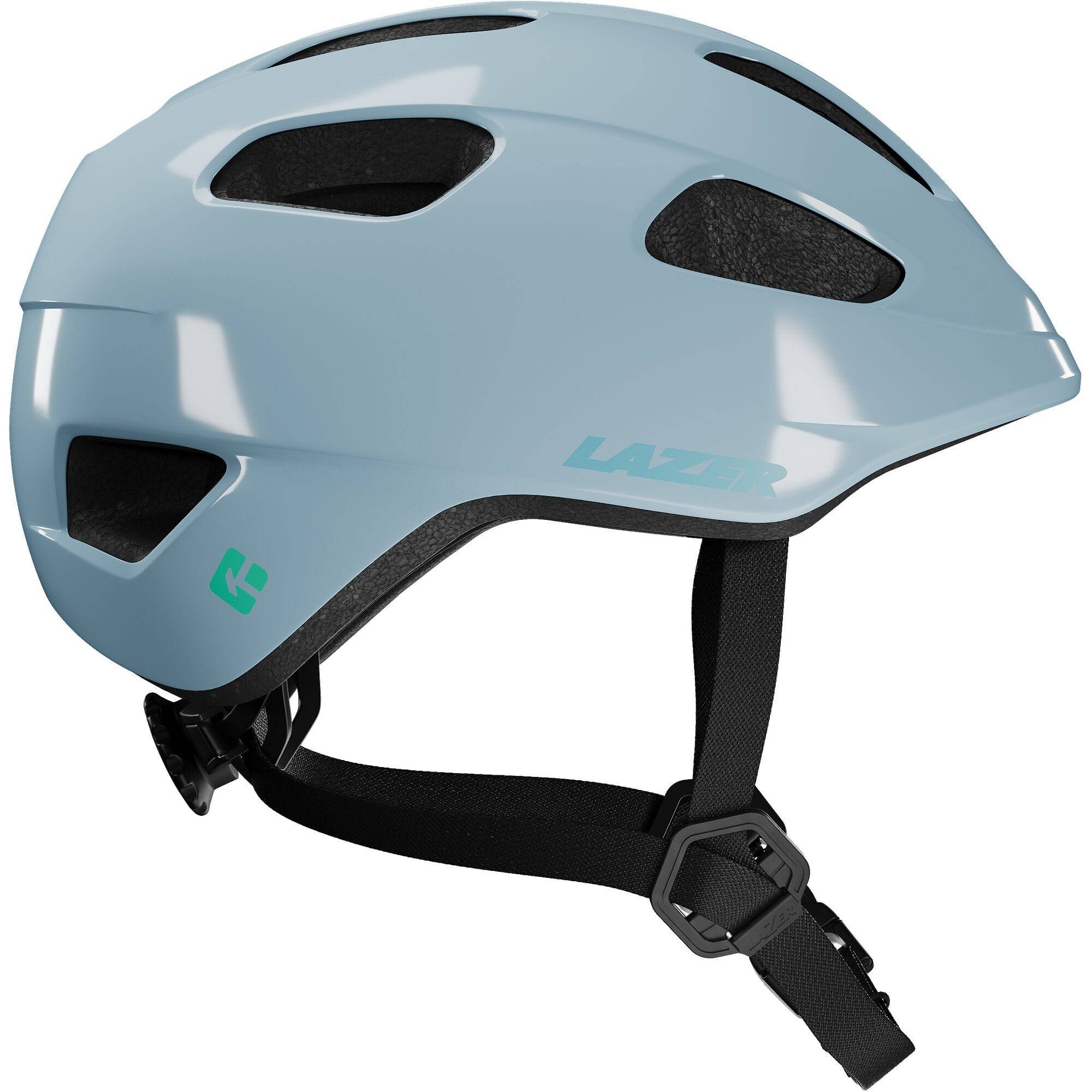 Lazer PNut 2.0 KinetiCore toddler bike helmet with turnfit adjustment and LED compatibility, shown from the front.