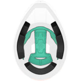 Lazer KinetiCore helmet padding replacement for enhanced comfort and fit, shown in the image with soft, fabric-lined interior.