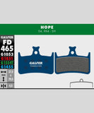 Galfer Road Disc Brake Pads for cycling, showing the smooth, quiet brake pad components designed for all-weather performance.