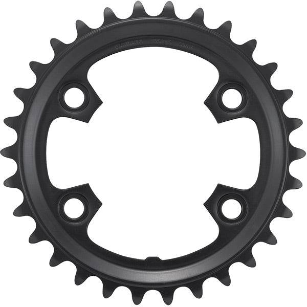 Shimano GRX FC-RX600 11-speed gravel bike double chainring 46-30T component showing the crankset with chainrings.