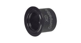 Black Bontrager DT240 12mm drive side axle end cap for 142/148mm OLD front and rear bike hub components.