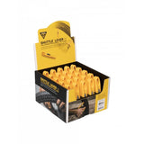 Topeak Shuttle Levers 1.1 yellow tyre lever set for bike maintenance, 25-piece workshop tool kit with bright yellow levers