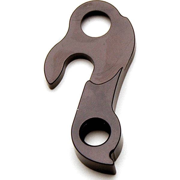 Wheels Manufacturing replaceable derailleur hanger dropout 41 for precise bike fit, shown mounted on a bicycle frame.