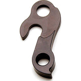 Wheels Manufacturing replaceable derailleur hanger dropout 41 for precise bike fit, shown mounted on a bicycle frame.