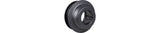 Bontrager DT240 12mm drive side axle end cap in black for 100mm old front hub replacement, component for bike wheels.